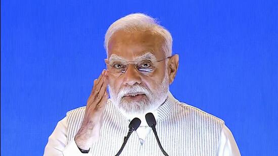 In one of the largest single-day infrastructure announcements for the state, the Prime Minister will lay the foundation for and inaugurate a total of 94 projects worth <span class='webrupee'>₹</span>57,962 crore (ANI) In one of the largest single-day infrastructure announcements for the state, the Prime Minister will lay the foundation for and inaugurate a total of 94 projects worth <span class='webrupee'>₹</span>57,962 crore (ANI)