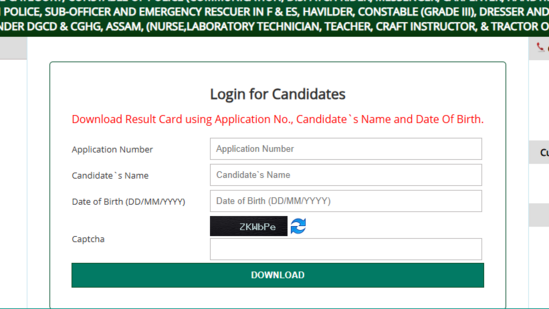 SLPRB Assam Police Constable Results 2025 have been declared at slprbassam.in, Candidates can check via direct link here. (Image source: slprbassam.in/screenshot) SLPRB Assam Police Constable Results 2025 have been declared at slprbassam.in, Candidates can check via direct link here. (Image source: slprbassam.in/screenshot)