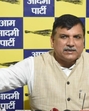 AAP MP Sanjay Singh during a press conference in Lucknow on May 2. (HT photo) AAP MP Sanjay Singh during a press conference in Lucknow on May 2. (HT photo)