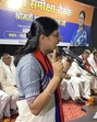 Union minister of state and Apna Dal (S) chief Anupriya Patel during a meeting of her party in Lucknow on May 2. (Sourced) Union minister of state and Apna Dal (S) chief Anupriya Patel during a meeting of her party in Lucknow on May 2. (Sourced)