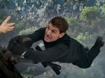 Tom Cruise in a still from Mission: Impossible — Dead Reckoning Part One. Tom Cruise in a still from Mission: Impossible — Dead Reckoning Part One.