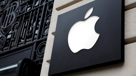 View of an Apple logo at an Apple store in Paris, France(Reuters)