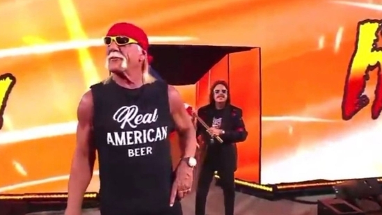 Hulk Hogan's new look(X Image) Hulk Hogan's new look(X Image)