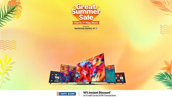 Grab top TV deals from Samsung, LG, Sony and more during the Amazon Great Summer Sale 2025