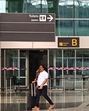 Airport officials said that “flight departures had to be paused for a brief period of time due to heavy rains”. (Vipin Kumar/HT Photo) Airport officials said that “flight departures had to be paused for a brief period of time due to heavy rains”. (Vipin Kumar/HT Photo)