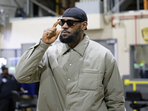 This year's Met Gala theme celebrates Black athletes' influence on fashion. Honorary chair LeBron James and co-chair Lewis Hamilton will participate, alongside WNBA stars like Brittney Griner. (AP Photo/Matthew Hinton)(AP) This year's Met Gala theme celebrates Black athletes' influence on fashion. Honorary chair LeBron James and co-chair Lewis Hamilton will participate, alongside WNBA stars like Brittney Griner. (AP Photo/Matthew Hinton)(AP)
