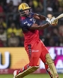 RCB's Romario Shepherd in action against CSK on Saturday. (PTI) RCB's Romario Shepherd in action against CSK on Saturday. (PTI)