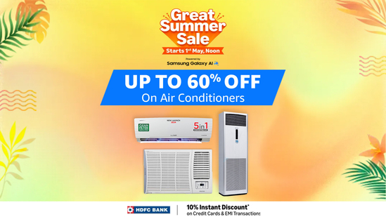 Amazon Great Summer Sale 2025 LIVE: Best deals on ACs