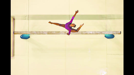 What does it take to pull off this kind of balancing act? Don’t ask the Gymnastics Federation of India. (Photo Courtesy Laureus) What does it take to pull off this kind of balancing act? Don’t ask the Gymnastics Federation of India. (Photo Courtesy Laureus)