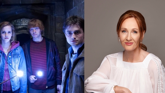 A stil lfrom the Harry Potter film franchise, which is based on the books written by JK Rowling A stil lfrom the Harry Potter film franchise, which is based on the books written by JK Rowling