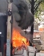 According to Mangesh Kumar, Lucknow’s chief fire officer, the blaze was reported at 4:30 pm at Sweety Food Factory building in Ganganagar, Amausi, under Sarojini Nagar police station. (Sourced) According to Mangesh Kumar, Lucknow’s chief fire officer, the blaze was reported at 4:30 pm at Sweety Food Factory building in Ganganagar, Amausi, under Sarojini Nagar police station. (Sourced)