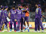 KKR managed to clinch a narrow one-run victory vs RR, in Kolkata on Sunday.(REUTERS)