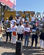 Holding placards and raising slogans, residents demanded urgent measures to clean the river and stop untreated sewage and waste from flowing into it the river. (HT PHOTO) Holding placards and raising slogans, residents demanded urgent measures to clean the river and stop untreated sewage and waste from flowing into it the river. (HT PHOTO)