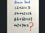 Can you crack this tricky maths brain teaser shared on X? (X/@brainyquiz_) Can you crack this tricky maths brain teaser shared on X? (X/@brainyquiz_)