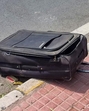 The trolley bag in which the body was found. (Parveen Kumar/HT Photo) The trolley bag in which the body was found. (Parveen Kumar/HT Photo)