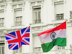 UK and India national flags (Shutterstock) UK and India national flags (Shutterstock)