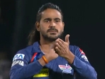 Digvesh Rathi sends off Shreyas Iyer with his notebook celebration(X) Digvesh Rathi sends off Shreyas Iyer with his notebook celebration(X)