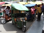 E-rickshaw driver allegedly attacked a man with a blade following an argument over a collision between their vehicles in Delhi's Dabri area. (File)(Pic used for representation) E-rickshaw driver allegedly attacked a man with a blade following an argument over a collision between their vehicles in Delhi's Dabri area. (File)(Pic used for representation)
