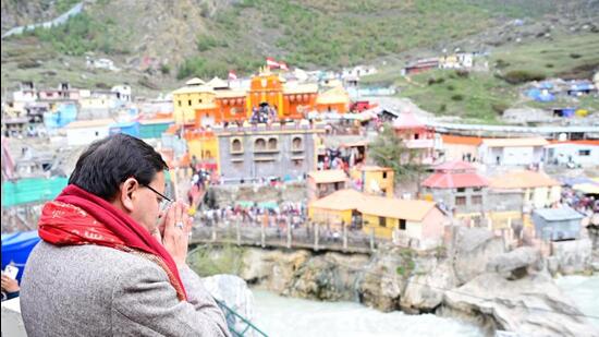 It was my good fortune to participate in the portal opening ceremony of Shri Badrinath Dham, the sacred land of Shri Hari Vishnu, Uttarakhand chief minister Pushkar Singh Dhami said. It was my good fortune to participate in the portal opening ceremony of Shri Badrinath Dham, the sacred land of Shri Hari Vishnu, Uttarakhand chief minister Pushkar Singh Dhami said.