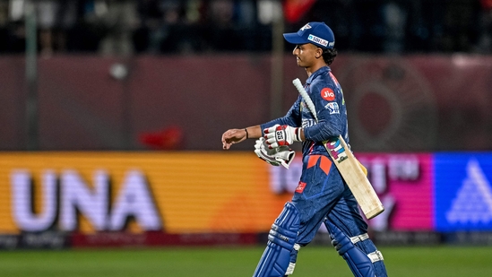 Badoni went on to score 74 in 40 balls. He was dismissed in the last over by Yuzvendra Chahal. (AFP)