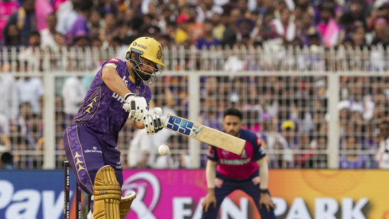 Initially, KKR posted 206/4 in 20 overs.(PTI)
