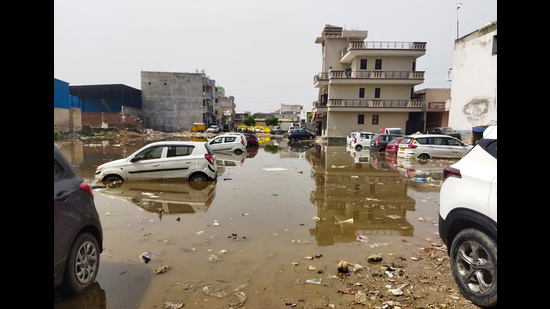 Responding to the rising outrage, MCG commissioner Ashok Kumar Garg said the matter had been brought to his attention. (Parveen Kumar/HT Photo) Responding to the rising outrage, MCG commissioner Ashok Kumar Garg said the matter had been brought to his attention. (Parveen Kumar/HT Photo)