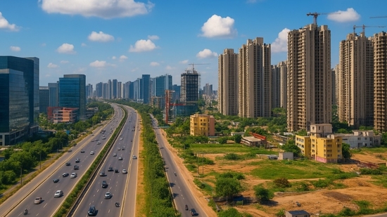 Gurugram real estate: SPR is emerging as a key investment destination in Gurugram and is poised to become the next Cyber City. (Representational photo/ AI-generated image)(AI-generated image) Gurugram real estate: SPR is emerging as a key investment destination in Gurugram and is poised to become the next Cyber City. (Representational photo/ AI-generated image)(AI-generated image)