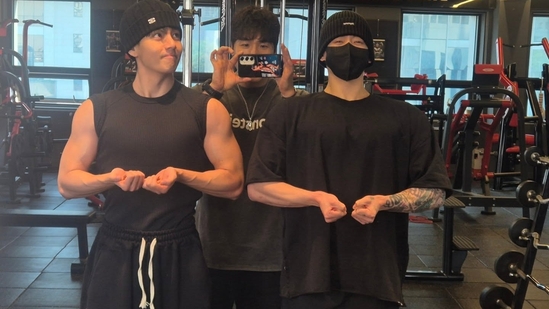 BTS' Taehyung and Jungkook featured together in a new photo. BTS' Taehyung and Jungkook featured together in a new photo.
