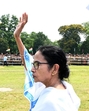 West Bengal chief minister Mamata Banerjee arrives in violence-hit Murshidabad on Monday. (ANI) West Bengal chief minister Mamata Banerjee arrives in violence-hit Murshidabad on Monday. (ANI)