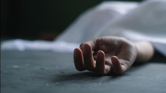 In the second case, a 24-year-old man killed himself at his paying guest accommodation (PG) in Mataur village on Monday. The deceased was working as a mason. (HT Photo) In the second case, a 24-year-old man killed himself at his paying guest accommodation (PG) in Mataur village on Monday. The deceased was working as a mason. (HT Photo)
