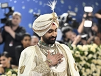 Diljit Dosanjh's look at the 2025 Met Gala was inspired by the Maharaja of Patiala, Bhupinder Singh. AP/PTI(AP) Diljit Dosanjh's look at the 2025 Met Gala was inspired by the Maharaja of Patiala, Bhupinder Singh. AP/PTI(AP)