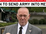 Tom Homan's big revelation on Trump plan to send US army into Mexico Tom Homan's big revelation on Trump plan to send US army into Mexico