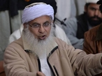 Abdul Aziz Ghazi, cleric at Islamabad's Lal Masjid.(X-@gundemedairhs) Abdul Aziz Ghazi, cleric at Islamabad's Lal Masjid.(X-@gundemedairhs)