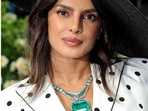Priyanka Chopra and Nita Ambani wearing dazzling emerald jewellery. (AFP and Instagram/ Nmacc.india) Priyanka Chopra and Nita Ambani wearing dazzling emerald jewellery. (AFP and Instagram/ Nmacc.india)