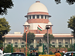 A view of the Supreme Court building, the apex judicial body of India, in New Delhi on Tuesday. (ANI) A view of the Supreme Court building, the apex judicial body of India, in New Delhi on Tuesday. (ANI)