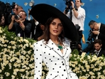 Priyanka Chopra Jonas went the retro-route for her Met Gala 2025 appearance(Photos: X) Priyanka Chopra Jonas went the retro-route for her Met Gala 2025 appearance(Photos: X)