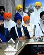 Shiromani Gurdwara Parbandhak Committee (SGPC) president Harjinder Singh Dhami during a meeting in Amritsar on Monday. (HT Photo) Shiromani Gurdwara Parbandhak Committee (SGPC) president Harjinder Singh Dhami during a meeting in Amritsar on Monday. (HT Photo)