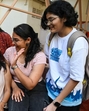 Students of Ruia College congratulate each other on the HSC results (Raju Shinde/HT Photo) Students of Ruia College congratulate each other on the HSC results (Raju Shinde/HT Photo)