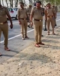 The four men, aged between 18 and 22, were identified as Ravi, Aakash, Dinesh and Abhishek. (X/shahjahanpurpol) The four men, aged between 18 and 22, were identified as Ravi, Aakash, Dinesh and Abhishek. (X/shahjahanpurpol)