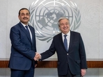 UN Secretary General Antonio Guterres with Pakistan Army chief General Asim Munir.(File) UN Secretary General Antonio Guterres with Pakistan Army chief General Asim Munir.(File)