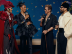 Teyana Taylor and Ego Nwodim looked not very sure when interviewing Shah Rukh Khan. Teyana Taylor and Ego Nwodim looked not very sure when interviewing Shah Rukh Khan.