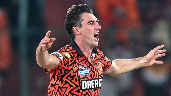Pat Cummins dismissed both of DC's openers in his first two overs Pat Cummins dismissed both of DC's openers in his first two overs