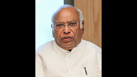 Mallikarjun Kharge reiterated Congress’s support to the government in “whatever strong decisions it takes against Pakistan in the fight against terrorism”. (ANI Photo) Mallikarjun Kharge reiterated Congress’s support to the government in “whatever strong decisions it takes against Pakistan in the fight against terrorism”. (ANI Photo)