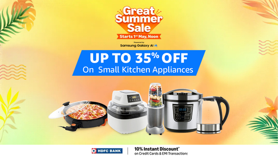 Amazon Summer Sale 2025 deals on small appliances. Amazon Summer Sale 2025 deals on small appliances.