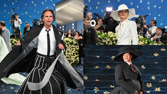 Walton Goggins, Zendaya and Rihanna at Met Gala 2025 Walton Goggins, Zendaya and Rihanna at Met Gala 2025