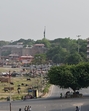 A view of the Sangam area in Prayagraj (HT) A view of the Sangam area in Prayagraj (HT)