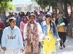 Chhattisgarh Class 12 Results can also be downloaded from results.cg.nic.in. The link to download result has been given inside. (Representative image)(Santosh Kumar /File) Chhattisgarh Class 12 Results can also be downloaded from results.cg.nic.in. The link to download result has been given inside. (Representative image)(Santosh Kumar /File)