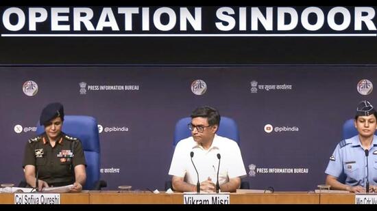 Misri also said that the attack was driven by an objective of provoking communal discord. (PTI photo) Misri also said that the attack was driven by an objective of provoking communal discord. (PTI photo)