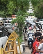 One of the key concerns highlighted was the illegal encroachment of roads in areas like Qaiserbagh and Lalbagh, which have effectively turned into unauthorized garages, causing persistent traffic jams. (File Photo) One of the key concerns highlighted was the illegal encroachment of roads in areas like Qaiserbagh and Lalbagh, which have effectively turned into unauthorized garages, causing persistent traffic jams. (File Photo)