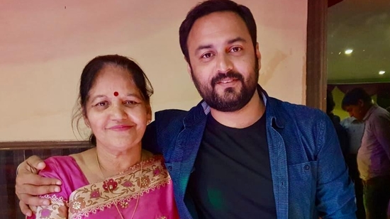 Filmmaker Amar Kaushik with his mother Shashi Kaushik(Photo courtesy: Amar Kaushik) Filmmaker Amar Kaushik with his mother Shashi Kaushik(Photo courtesy: Amar Kaushik)